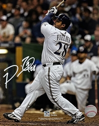 PRINCE FIELDER SIGNED BREWERS 8X10 PHOTO #2