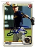 BRICE TURANG SIGNED 2020 BOWMAN  BREWERS CARD #BP-35