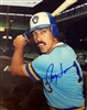 RAY FOSSE (d) SIGNED 8X10 BREWERS PHOTO #2