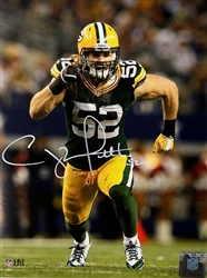 CLAY MATTHEWS SIGNED 8X10 PACKERS PHOTO #6