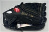 HANK AARON (d) SIGNED RAWLINGS FULL SIZE REPLICA GLOVE - JSA