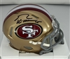 GEORGE KITTLE SIGNED SF 49ERS MINI HELMET - BAS