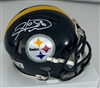 HINES WARD SIGNED STEELERS SPEED MINI HELMET - BAS