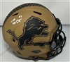 SAM LAPORTA SIGNED FULL SIZE LIONS 2023 SALUTE REPLICA SPEED HELMET - BAS