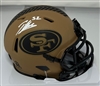 PATRICK WILLIS SIGNED RIDDELL 49ERS 2023 SALUTE II SPEED MINI HELMET - BAS