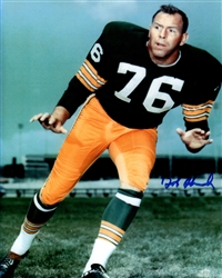 BOB SKORONSKI SIGNED 8X10 PACKERS PHOTO #1