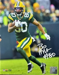 BO MELTON SIGNED PACKERS 8X10 PHOTO #2