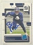 BO MELTON SIGNED 2022 DONRUSS RATED ROOKIE CARD #350