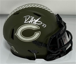 DEVIN HESTER SIGNED BEARS SALUTE SPEED MINI HELMET - JSA