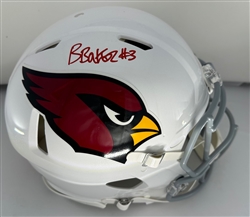 BUDDA BAKER SIGNED FULL SIZE CARDINALS AUTHENTIC SPEED HELMET - JSA