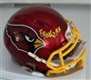 BUDDA BAKER SIGNED RIDDELL CARDINALS FLASH SPEED MINI HELMET - JSA