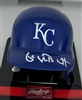 GEORGE BRETT SIGNED RAWLINGS ROYALS MINI HELMET - JSA