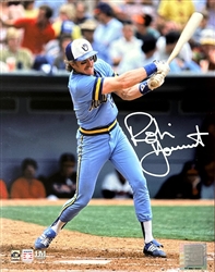 ROBIN YOUNT SIGNED BREWERS 8X10 PHOTO #25