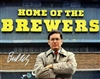 BUD SELIG SIGNED 8X10 BREWERS PHOTO #7