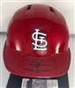 MARK MCGWIRE SIGNED RAWLINGS FULL SIZE CARDINALS HELMET- JSA