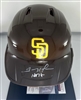 TREVOR HOFFMAN SIGNED RAWLINGS FULL SIZE PADRES HELMET W/ HOF - JSA