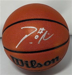 DAMIAN LILLARD SIGNED FULL SIZE WILSON I/O REPLICA BASKETBALL - BAS