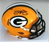 JAYDEN REED SIGNED PACKERS SPEED MINI HELMET - JSA