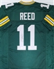 JAYDEN REED SIGNED CUSTOM REPLICA PACKERS GREEN JERSEY- JSA