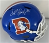 ROD SMITH SIGNED FULL SIZE BRONCOS REPLICA SPEED HELMET - BAS