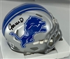 JAMESON WILLIAMS SIGNED LIONS SPEED MINI HELMET - BAS