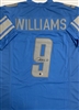 JAMESON WILLIAMS SIGNED CUSTOM REPLICA LIONS JERSEY - BAS