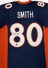 ROD SMITH SIGNED CUSTOM REPLICA BRONCOS JERSEY - BAS