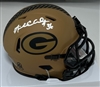 NICK COLLINS SIGNED PACKERS 2023 SALUTE TO SERVICE SPEED MINI HELMET - JSA
