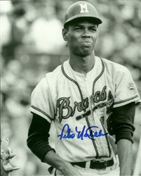 FELIX MANTILLA SIGNED 8X10 MILW BRAVES PHOTO #2