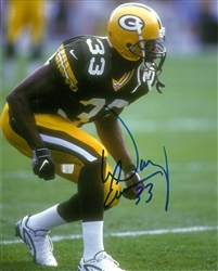 DOUG EVANS SIGNED PACKERS  8X10 PHOTO #2