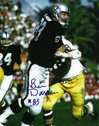 BEN DAVIDSON (d) SIGNED 8X10 RAIDERS PHOTO #2