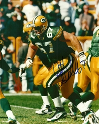 JEFF DELLENBACH SIGNED 8X10 PACKERS PHOTO #2