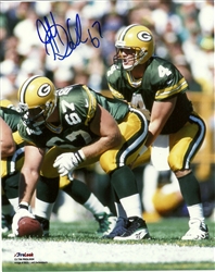 JEFF DELLENBACH SIGNED 8X10 PACKERS PHOTO #3