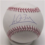 LYLE OVERBAY SIGNED MLB BASEBALL