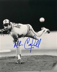 MIKE CALDWELL SIGNED 8X10 BREWERS PHOTO #4