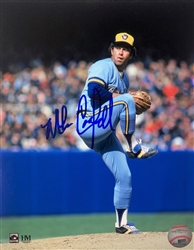 MIKE CALDWELL SIGNED 8X10 BREWERS PHOTO #5