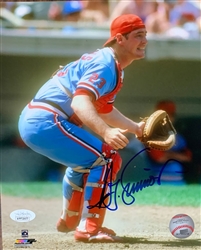 TED SIMMONS SIGNED 8X10 CARDINALS PHOTO #2 - JSA