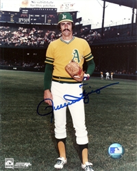 ROLLIE FINGERS SIGNED 8X10 ATHLETICS PHOTO #3