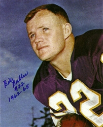 BILL BUTLER SIGNED 8X10 VIKINGS PHOTO #2