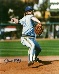 JAMIE EASTERLY SIGNED 8X10 BREWERS PHOTO #3