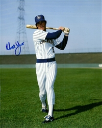 NED YOST SIGNED 8X10 BREWERS PHOTO #2
