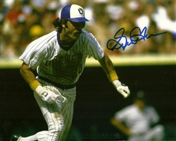 GORMAN THOMAS SIGNED 8X10 BREWERS PHOTO #8