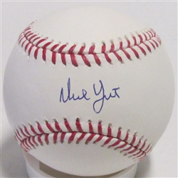 NED YOST SIGNED MLB BASEBALL