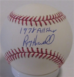 ROY HOWELL SIGNED MLB BASEBALL W/ 1978 ALL STAR