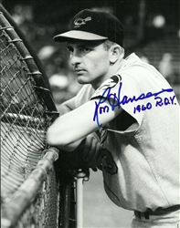 RON HANSEN SIGNED 8X10 ORIOLES PHOTO #2