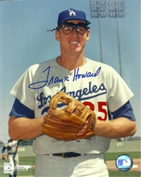 FRANK HOWARD SIGNED 8X10 DODGERS PHOTO #1