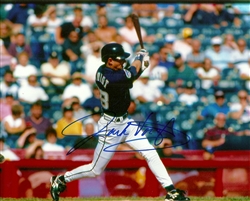 JACK VOIGT SIGNED 8X10 BREWERS PHOTO #1