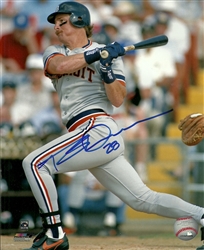 ROB DEER SIGNED 8X10 TIGERS PHOTO #1