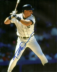 ROB DEER SIGNED 8X10 TIGERS PHOTO #2