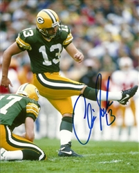 CHRIS JACKE SIGNED 8X10 PACKERS PHOTO #3